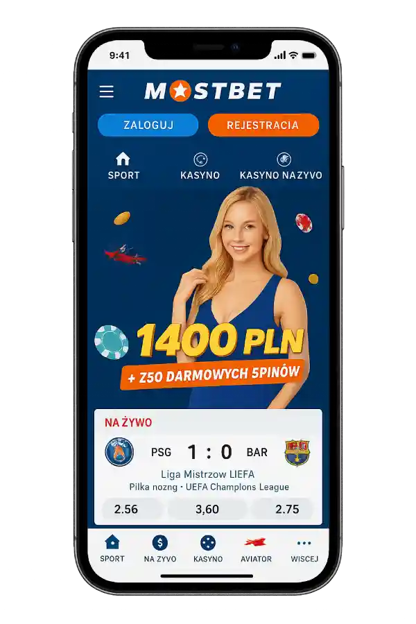 Aplikacja mobilna Mostbet na Android i iOS – graj na smartfonie